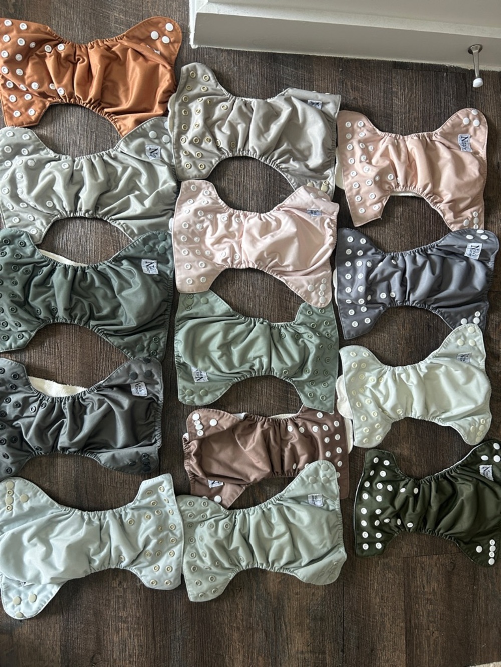 Nora’s Nursery 2 in 1 newborn cloth diapers